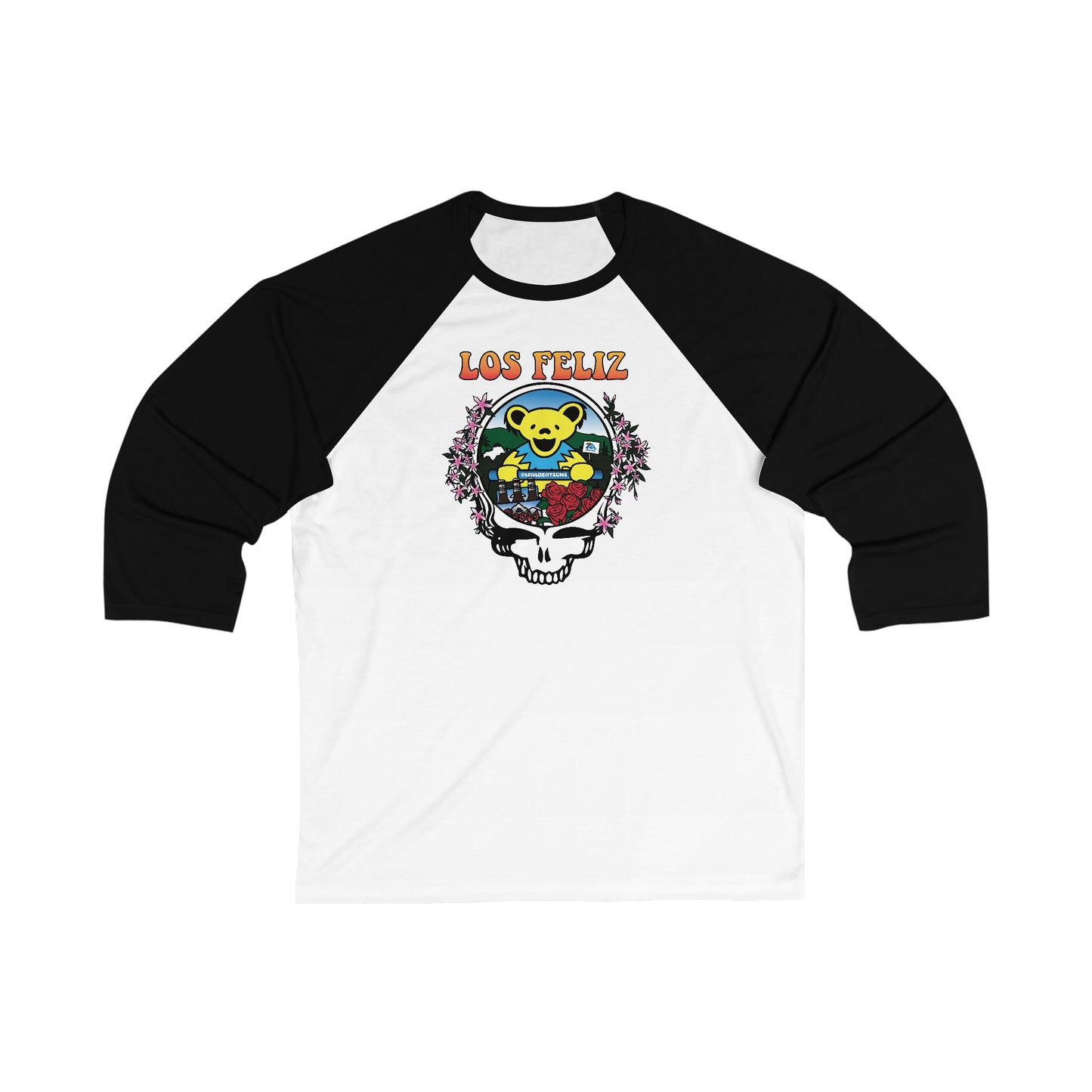 Los Feliz Deadhead baseball tee